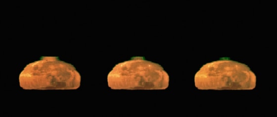 Image: Rare Moon Green Flash Captured by European Southern Observatory's Very Large Telescope in Chile